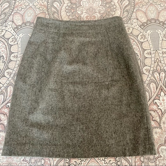 Vintage Lee David Ltd Collection Wool Pencil Skirt - Picture 1 of 11